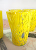 Set of Six Goti de Fornasa Murano Tumblers - Yellow - 1