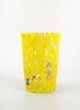 Set of Six Goti de Fornasa Murano Tumblers - Yellow - 6