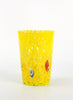 Set of Six Goti de Fornasa Murano Tumblers - Yellow - 8