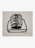 HAUSER & WIRTH - Philip Guston Cashmere Blanket  - flat