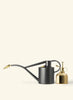 HAWS - The Rowley Ripple Can and Spritzer Set, Graphite and Brass - Front