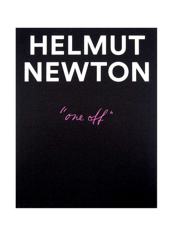 HELMUT NEWTON ONE OFF - Cover - Front