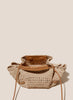 HEREU - Arta Mini Raffia Shoulder Bag - Natural - Open
