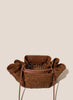 HEREU - Arta Mini Raffia Shoulder Bag - Tan - Open