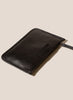 HEREU - Calella Squared Leather Tote, Black - Pouch