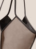 HEREU - Calella Grey Suede Tote - Detail 2