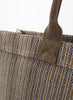 THE STUDIO BAG - Purple Cotton and Jute Tote - detail 2