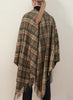 JANECARR - THE HOBO REVERSIBLE CAPE - Olive - Model 4