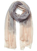JANECARR - 230447-0816 - The Two Tone Wrap - Cashmere - Col. Pearl - Tied