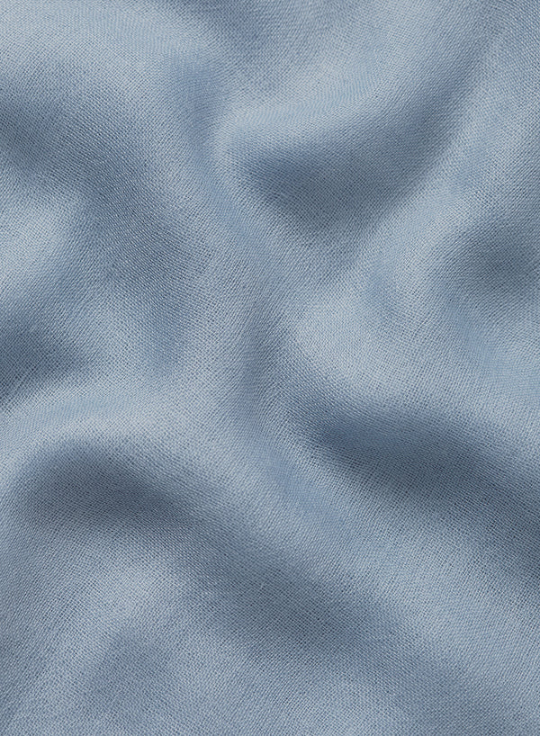 JANECARR 180119-0841 - The Sheer Fray Square - Cashmere - Col. Violette - Detail