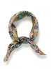 JANECARR 200134B-0215 - The Pixie Petit Foulard - Silk Twill - Col. Lichen - Tied