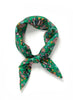 JANECARR 200134B-0224 - The Pixie Petit Foulard - Silk Twill - Col. Pea – Tied