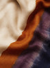 JANE CARR 220118B-0828 The Cirrus Scarf - cashmere - Col. Kingfisher - detail