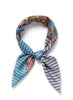 JANE CARR 220134-0208 The Dazzle Petit Foulard - silk twill - Col. Blossom - tied 