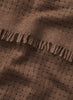 JANE CARR 220317B-0822 The Meribel Scarf - Cashmere - col. Kodiak - Detail
