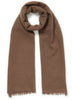JANE CARR 220317B-0822 The Meribel Scarf - Cashmere - col. Kodiak - Tied