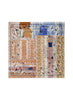 JANE CARR 220334-0239 The Atlas Petit Foulard - Silk Twill - col. Tan - Flat