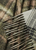 JANE CARR 220364-0928 The Hobo Reversible Cape - Wool - col. Olive - Detail