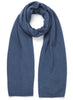 JANE CARR 220374-0838 The Chelsea Scarf - Cashmere - col. Storm - Tied 