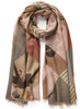 JANE CARR 230111B-1136 The Paradise Wrap - Modal - Cashmere - col. Petal Pink - Tied