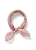 JANE CARR 230146-7040 The Frutti Neckerchief - Cotton - Silk - col. Rose - Tied