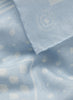 JANE CARR 230146-7042 The Frutti Neckerchief - Cotton - Silk - col. Sky - Detail