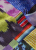 JANE CARR 230146B-7007 The Chaos Neckerchief - Cotton - Silk - col. Blue - Detail