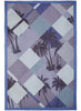 JANE CARR 230167-7032 The Paradise Pareo - Cotton - Silk - col. Navy - Flat