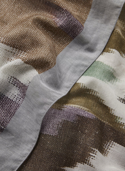JANE CARR 230167B-7016 The Ikat Pareo - Cotton - Silk - col. Dove - Detail