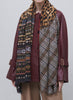 JANE CARR 230311-1112 The Piper Wrap – Modal - Cashmere – col. Buck – model