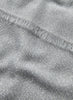 JANE CARR - THE COSMOS SCARF - Grey cashmere scarf with silver Lurex - detail