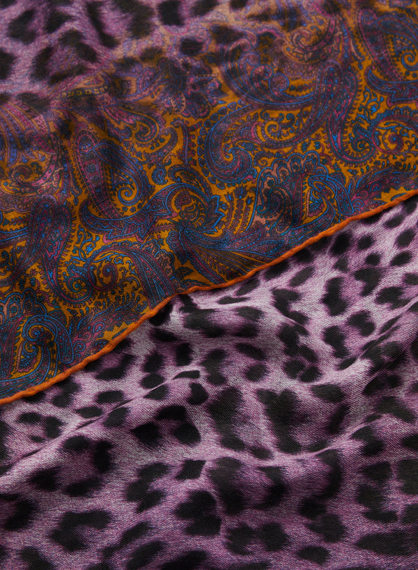 The Medina Square in Cashmere Blend, Emperor - JANECARR