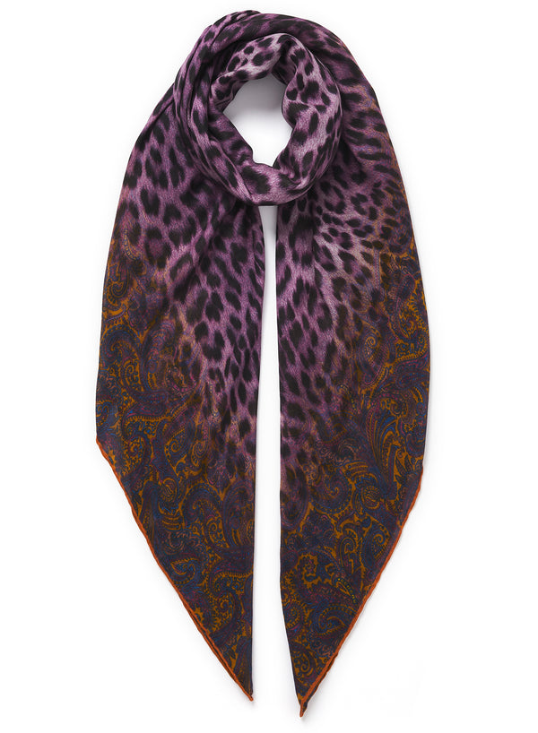 The Medina Square in Cashmere Blend, Emperor - JANECARR