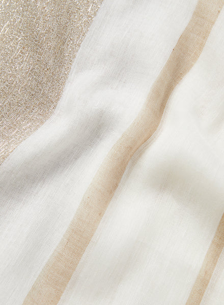 JANE CARR 240172C-7211 – The Solitaire – Cashmere – Linen - Lurex – Col. Diamond - Detail