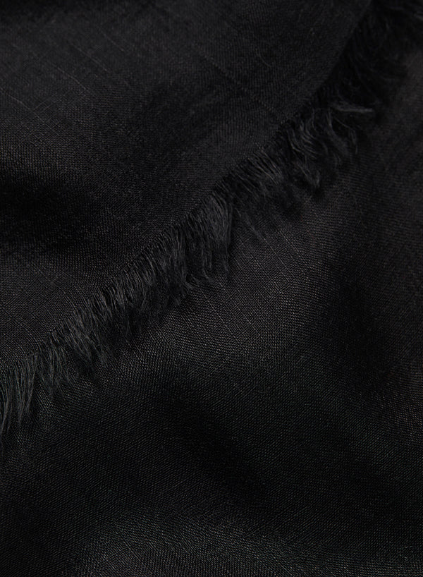 JANE CARR 240182-1102 – The Cloud – Modal – Cashmere – Col. Black - Detail