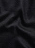 THE ARNO SCARF - Black pure cashmere fringed scarf - Detail 2