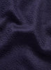 THE ARNO SCARF - Night purple pure cashmere fringed scarf - Detail