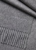 JANECARR 240393-0854 – The Arno Scarf – Cashmere – Col. Smoke Grey - detail