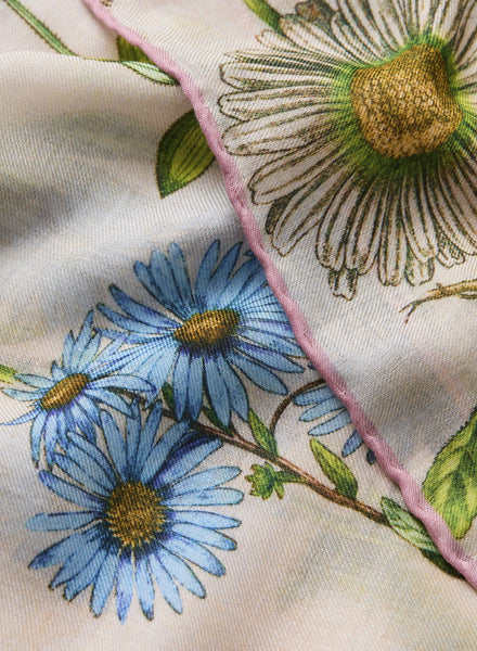 JANECARR 250104B-1108 – The Margherita Square – Modal – Cashmere – Col. Dusty Pink - detail