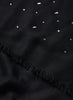 JANECARR 250118C-4324 – The Meteor Wrap – Cashmere – Swarovski Crystals – Col. Onyx - detail