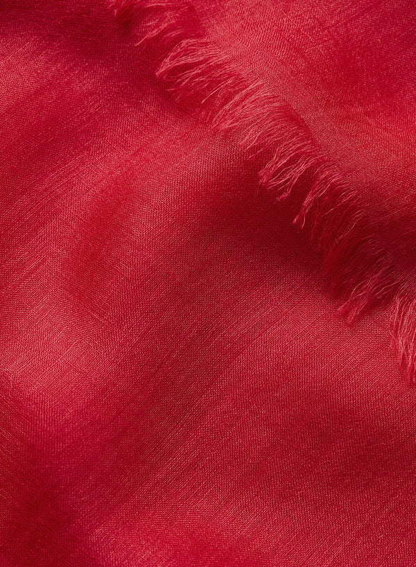 JANECARR 250182-1109 – The Cloud – Modal – Cashmere – Col. Ferrari - detail