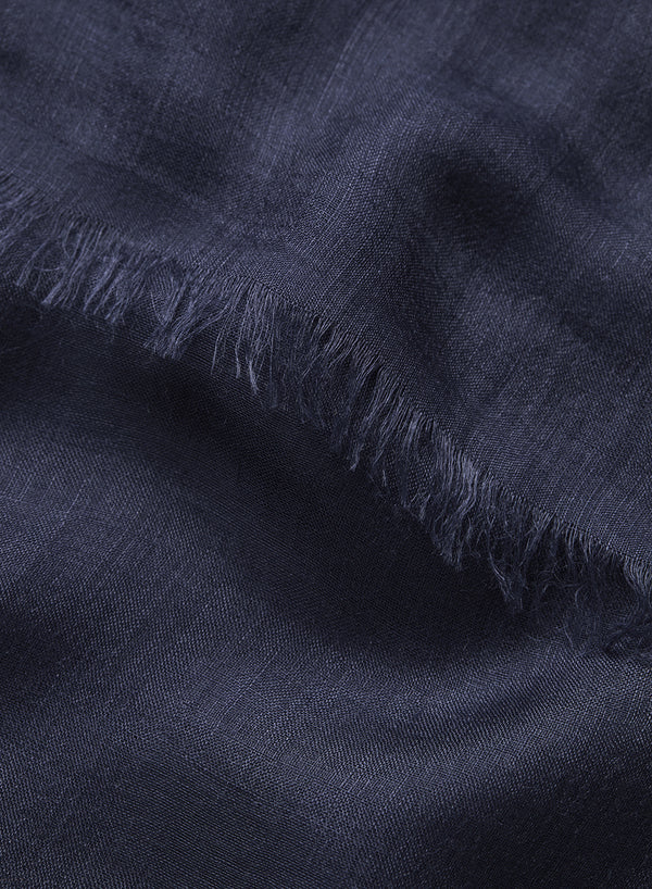 JANECARR 250182-1121 – The Cloud – Modal – Cashmere – Col. Navy - detail