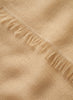 JANECARR 250186-0801 – The Légère Scarf – Cashmere – Col. Amber - detail