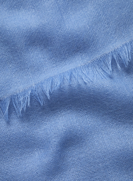 JANECARR 250186-0831 – The Légère Scarf – Cashmere – Col. Sky Blue - detail