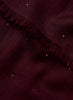 JANECARR - THE CRYSTAL WRAP IN CASHMERE - GARNET - DETAIL
