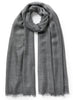 JANECARR - THE CRYSTAL WRAP IN CASHMERE - IRON - TIED