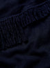 JANECARR - THE CHALET SQUARE IN CASHMERE - NAVY - DETAIL