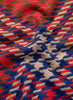 JANECARR - THE HOUNDSTOOTH SQUARE IN CHECKED CASHMERE AND WOOL - POMPIER - DETAIL
