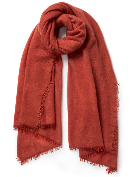 JANECARR - THE LUXE CASHMERE KNIT WRAP - TIED