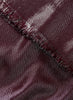 JANECARR - THE MERCURY SCARF IN METALLIC CASHMERE - MARASCHINO - DETAIL